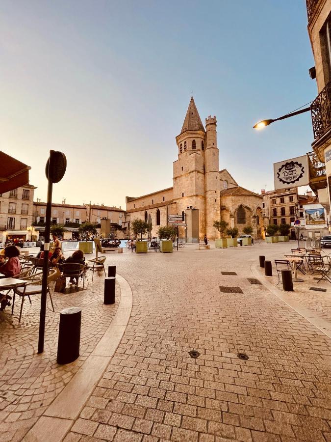 Le Casimir - Superbe T3 En Plein Centre Ville Renove Avec Gout - Wifi Безье Экстерьер фото