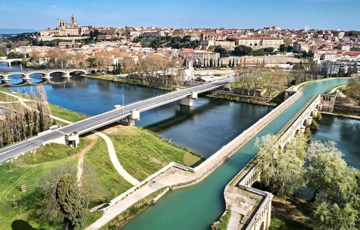 Le Casimir - Superbe T3 En Plein Centre Ville Renove Avec Gout - Wifi Безье Экстерьер фото